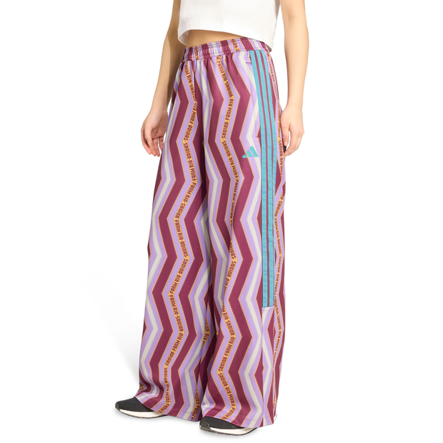 Adidas X Farm Tiro Track Joggers Pants Poly Mesh Red