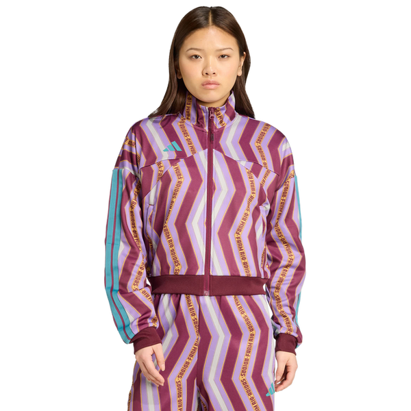 Adidas X Farm Tiro Track Top Track Tops Poly Mesh Red