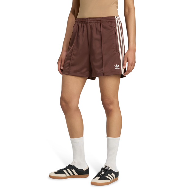 Adidas Firebird Shorts Poly Mesh Brown
