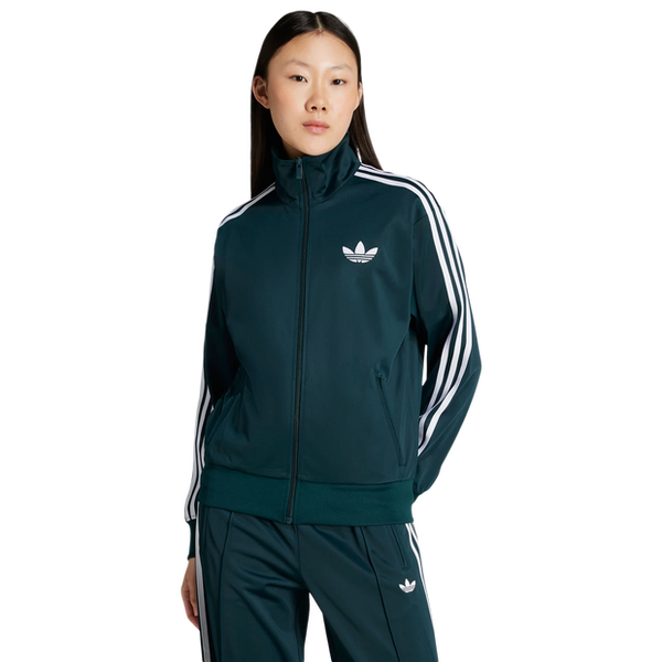 Adidas Classic Track Tops Poly Mesh Green