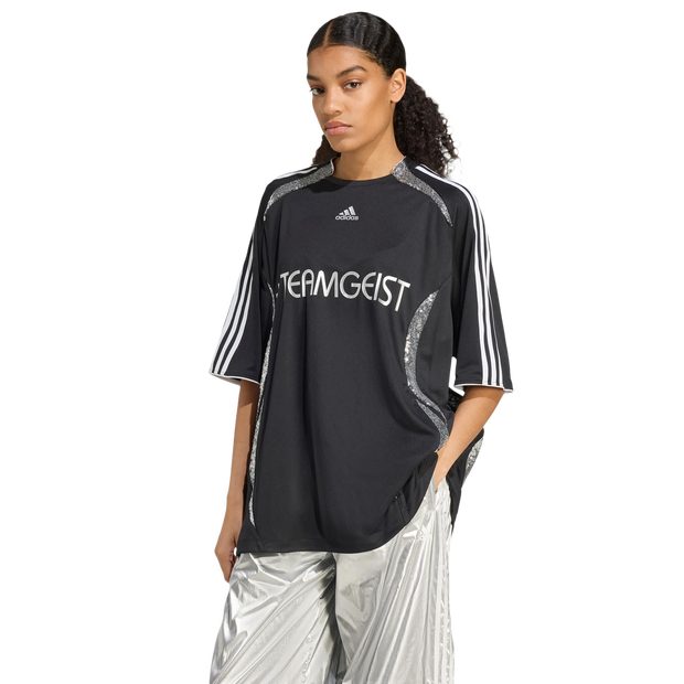 Adidas Adilenium Season 4 Teamgeist Jersey Jerseys/Replicas Poly Mesh Black