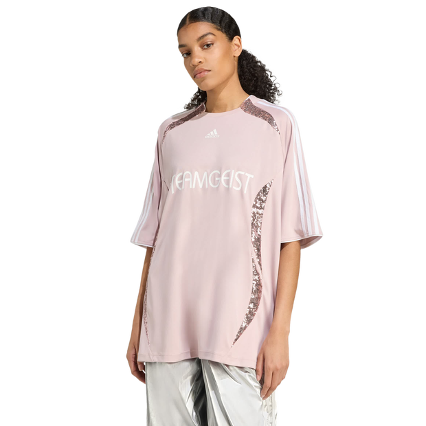 Adidas Adilenium Season 4 Teamgeist Jersey Jerseys/Replicas Poly Mesh Pink