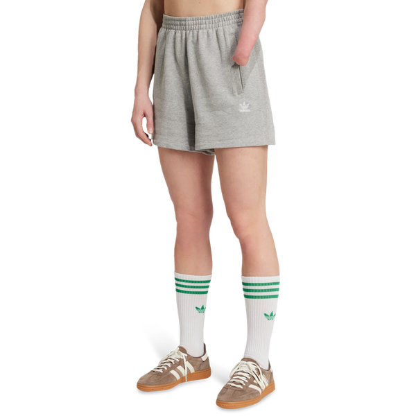 Adidas Terry Shorts Cotton Jersey Grey