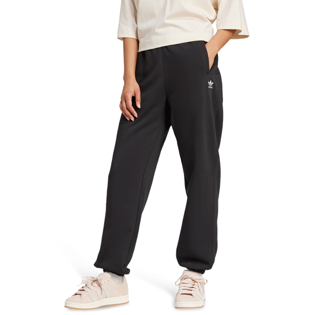 Adidas Fleece Pants Cotton Jersey Black