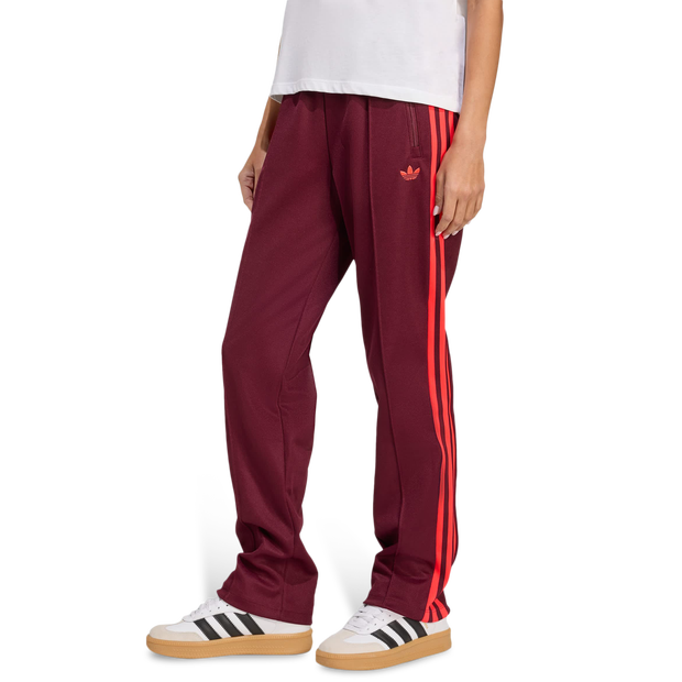 Adidas Graphic Track Pants Pants Cotton Jersey Red