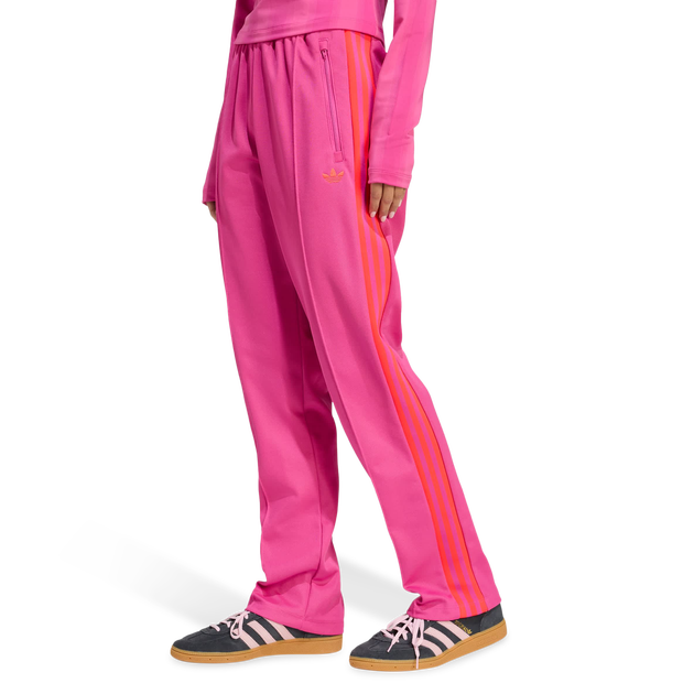 Adidas Graphic Track Pants Pants Cotton Jersey Pink