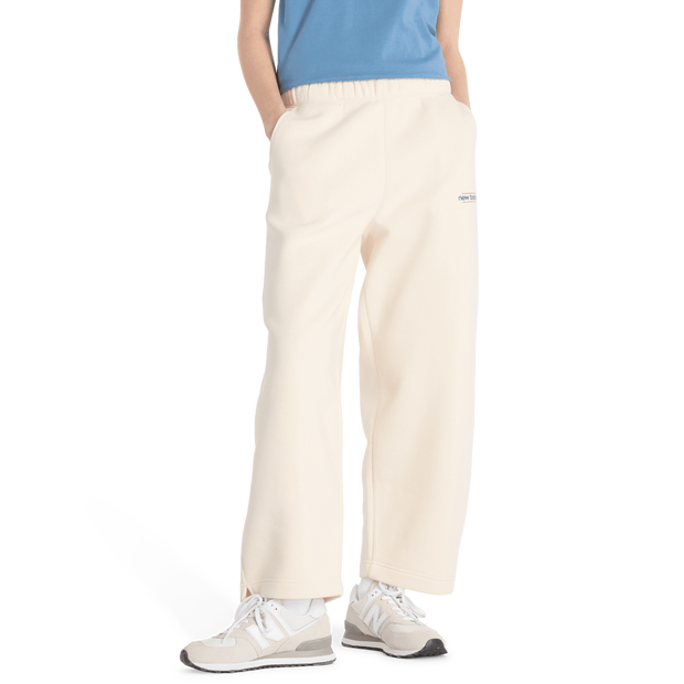 New Balance Fleece Pants Cotton Jersey Beige