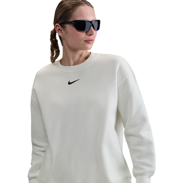 Nike Sportswear Sweatshirts Cotton Jersey White