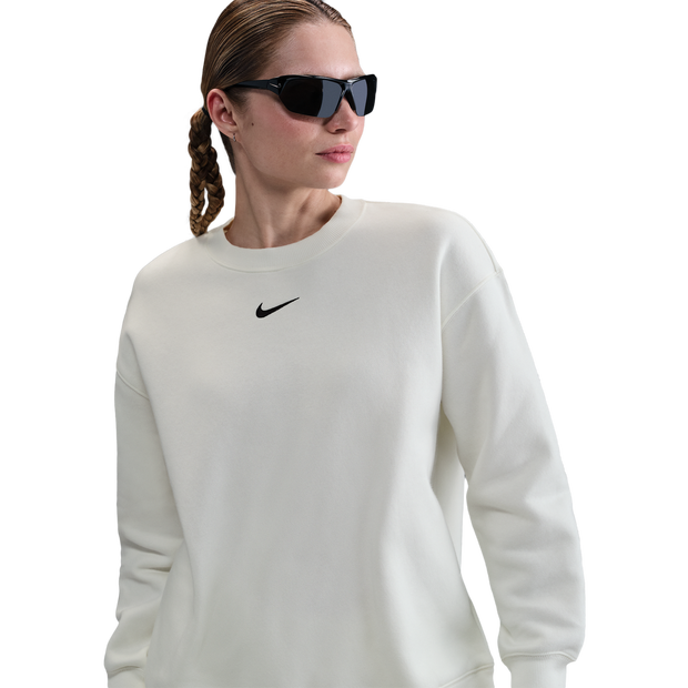 Nike Sportswear Sweatshirts Cotton Jersey White