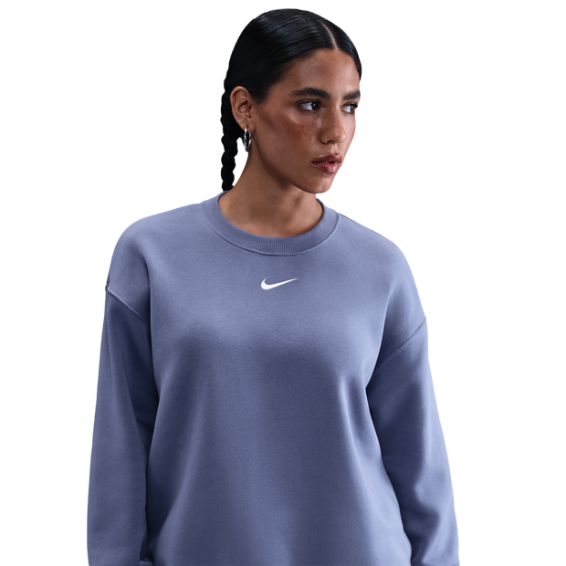 Nike Sportswear Sweatshirts Cotton Jersey Blue