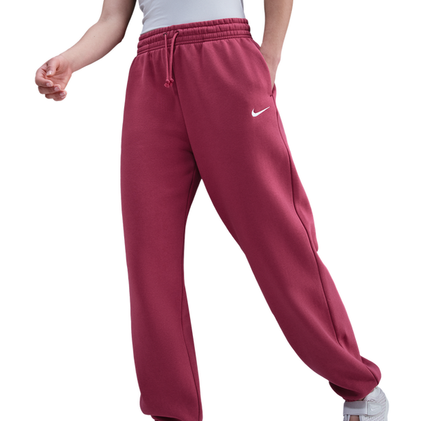 Nike Sportswear Pants Cotton Jersey Red