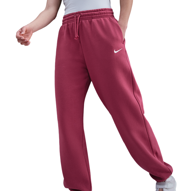 Nike Sportswear Pants Cotton Jersey Red