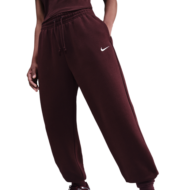 Nike Sportswear Pants Cotton Jersey Red