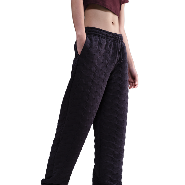 Nike Sportswear Pants Cotton Jersey Purple