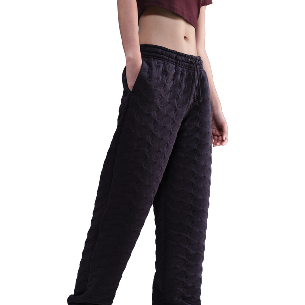 Nike Sportswear Pants Cotton Jersey Purple