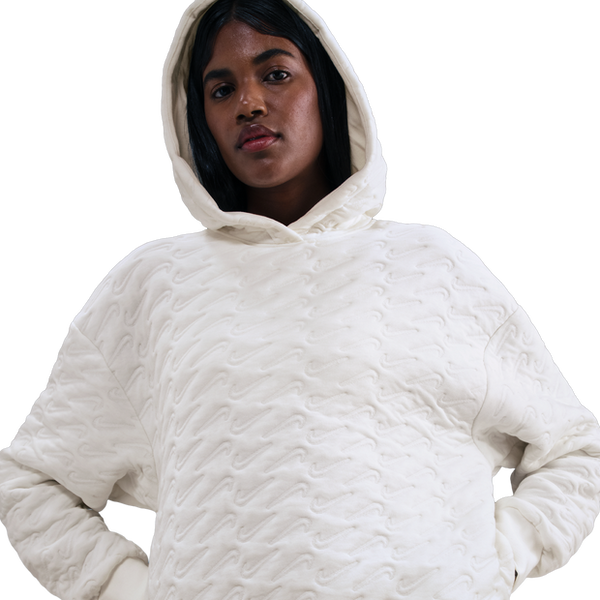 Nike Sportswear Hoodies Cotton Jersey White