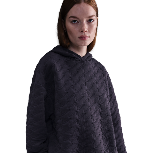 Nike Sportswear Hoodies Cotton Jersey Purple