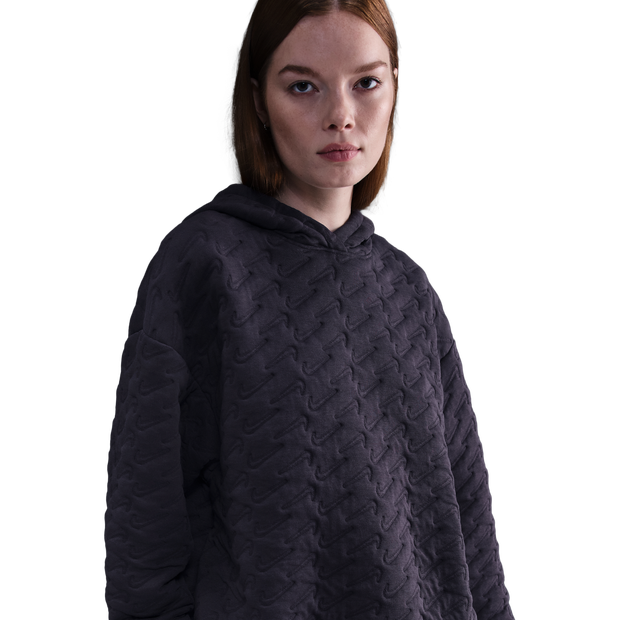 Nike Sportswear Hoodies Cotton Jersey Purple