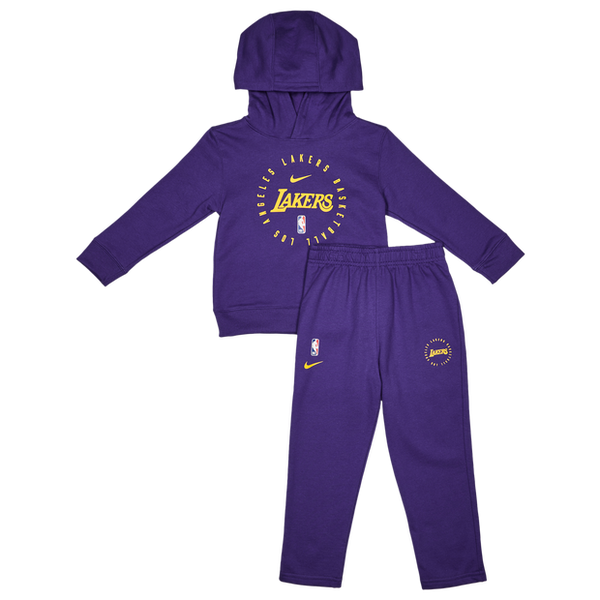 Nike Club Team Logo 4-7 Lakers Tracksuits Purple