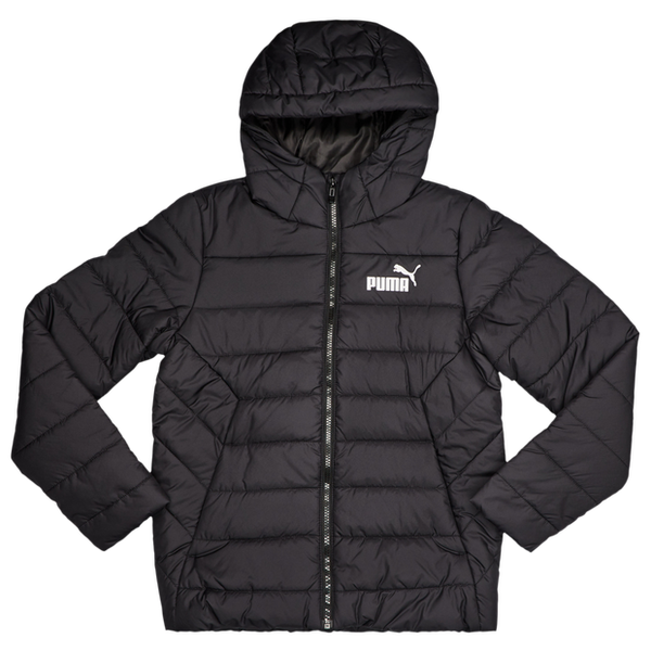 Puma Essential Hooded Padded Jackets Black