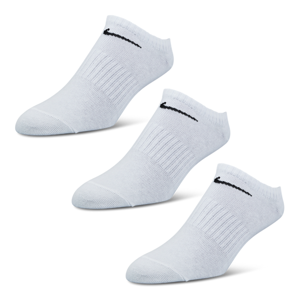 Nike 3 Pack No Show Socks White