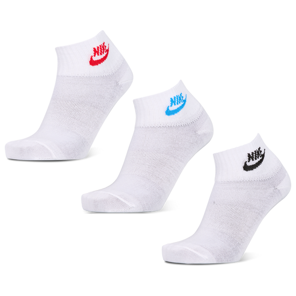 Nike Everyday Essential Ankle 3 Pack Unisex Socks Cotton Black