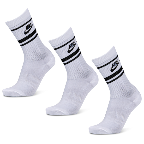 Nike Everyday Essential Crew 3 Pack Unisex Socks White