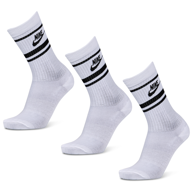 Nike Everyday Essential Crew 3 Pack Unisex Socks White