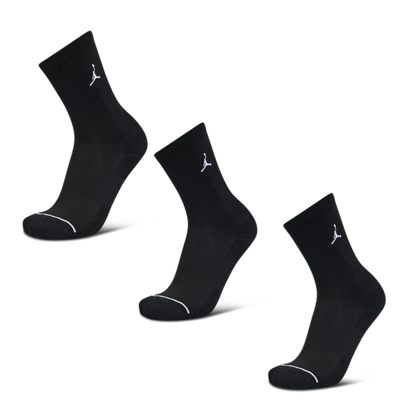 Jordan Everyday Max Crew 3 Pack Socks Black