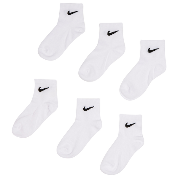 Nike Unisex Socks Poly Jersey White