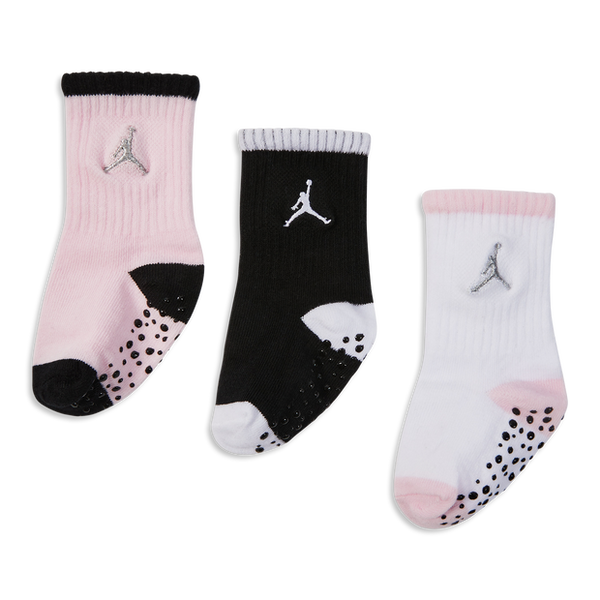 Jordan Speckle 3Pack Crew Unisex Socks Pink