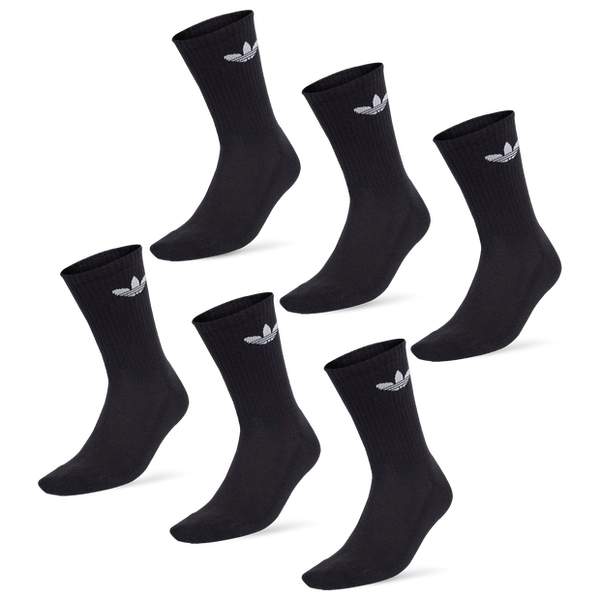 Adidas Trefoil Unisex Socks Poly (Polyester) Black