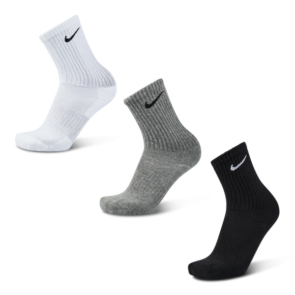 Nike Everyday Cushioned Crew 3 Pack Socks White