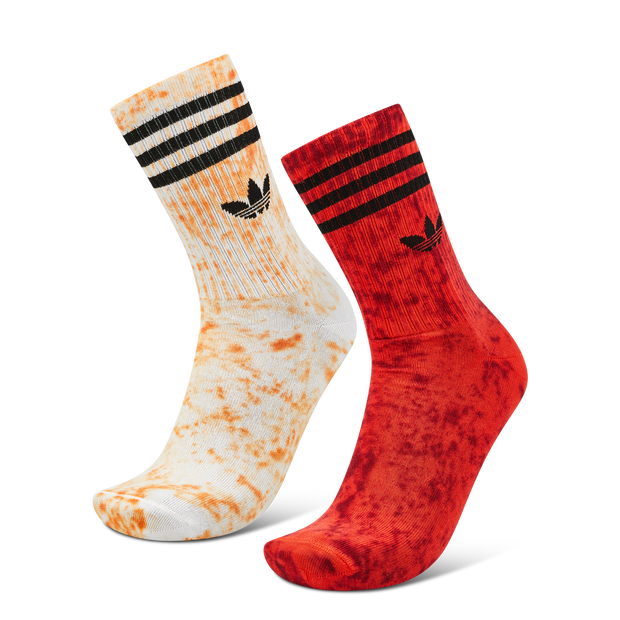 Adidas Crew 2 Pack Unisex Socks Red