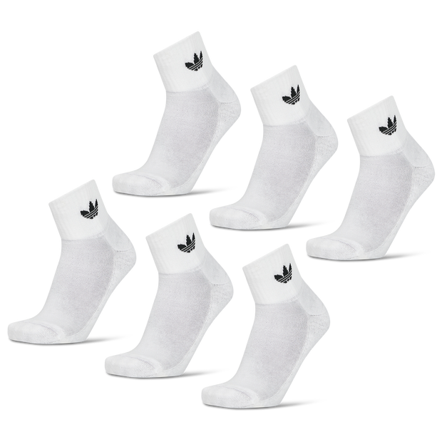 Adidas Ankle 6 Pack Unisex Socks White