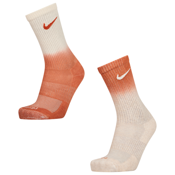 Nike Everyday + Cushioned Crew 2 Pack Socks Brown