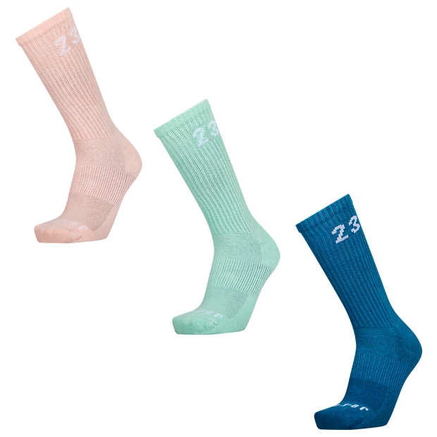 Jordan Everyday Essential Crew 3 Pack Unisex Socks Cotton Blue