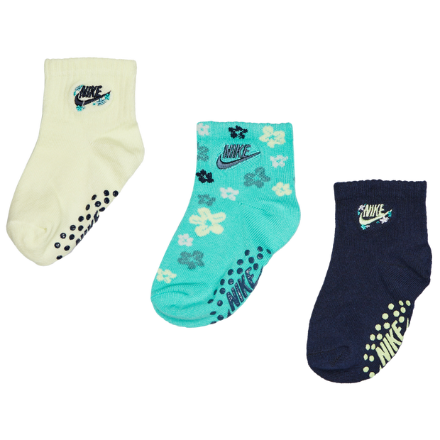 Nike Ankle No Slip 3 Pack Unisex Socks Yellow