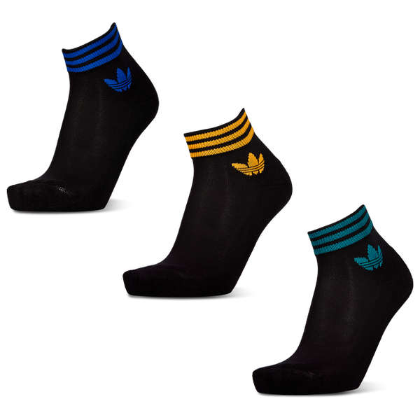 Adidas Ankle 3 Pack Socks Black