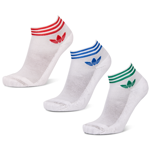Adidas Perf Quarter L Unisex Socks Cotton White