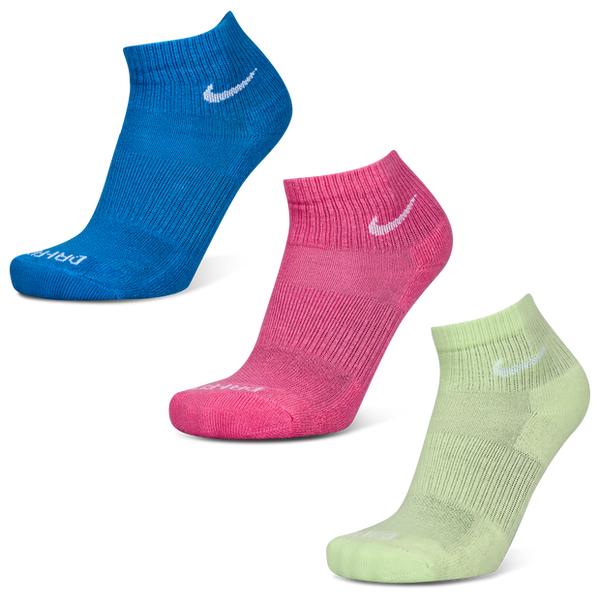 Nike Everyday Cushioned Ankle 3 Pack Unisex Socks Green