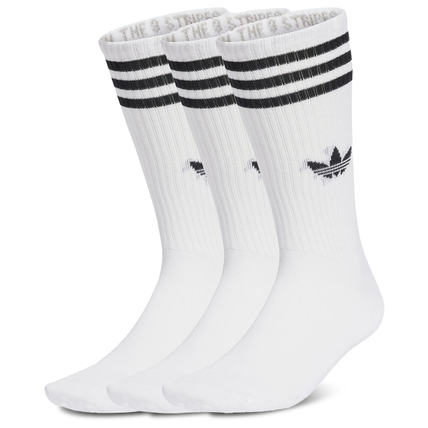Adidas 3 Stripes Unisex Socks Nylon White
