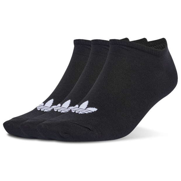 Adidas Liner Socks 3 Pairs Unisex Socks Poly (Polyester) Black