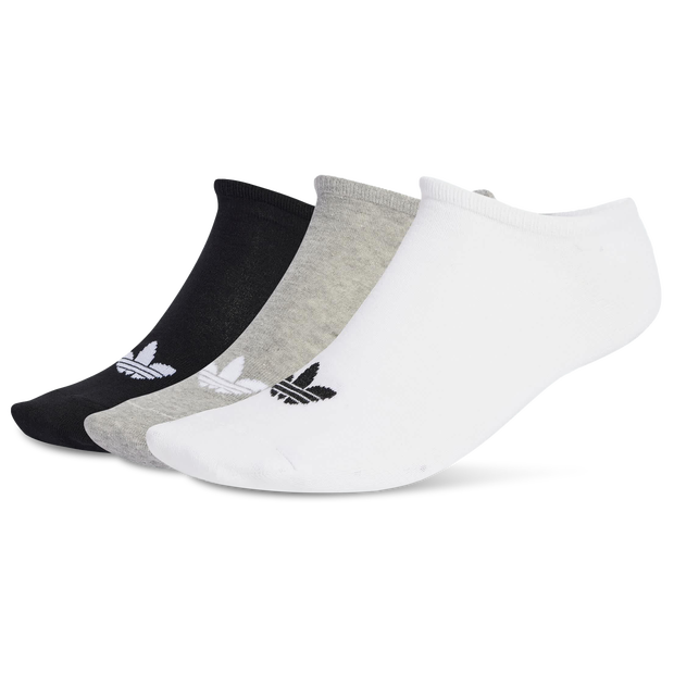 Adidas Liner Socks 3 Pairs Unisex Socks Poly (Polyester) White