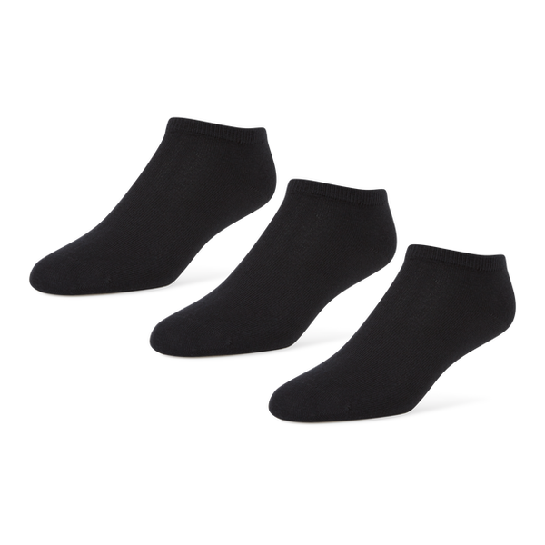 Foot Locker 3 Pack Active Dry Low-cut Socks Black