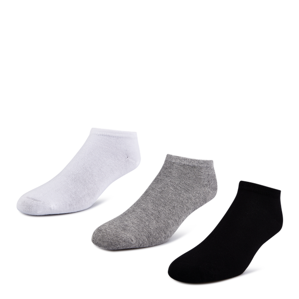 Foot Locker 3 Pack Active Dry Low-cut Socks Grey