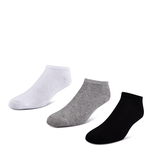 Foot Locker 3 Pack Active Dry Low Cut Unisex Socks Grey