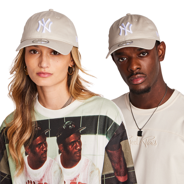 New Era 9Twenty Mlb New York Yankees Unisex Caps Beige