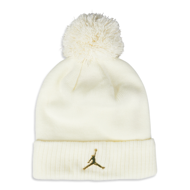 Jordan Jumpman Unisex Knitted Hats & Beanies Cotton White