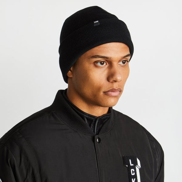 Lckr Stowe Knit Unisex Knitted Hats & Beanies Poly (Polyester) Black